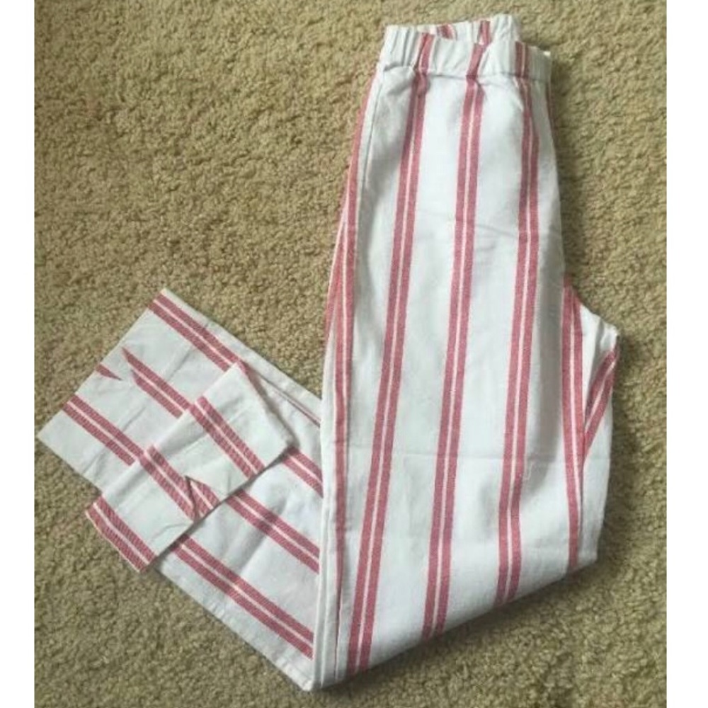 😍RARE Brandy Melville red stripe pants - Picture 2 of 3